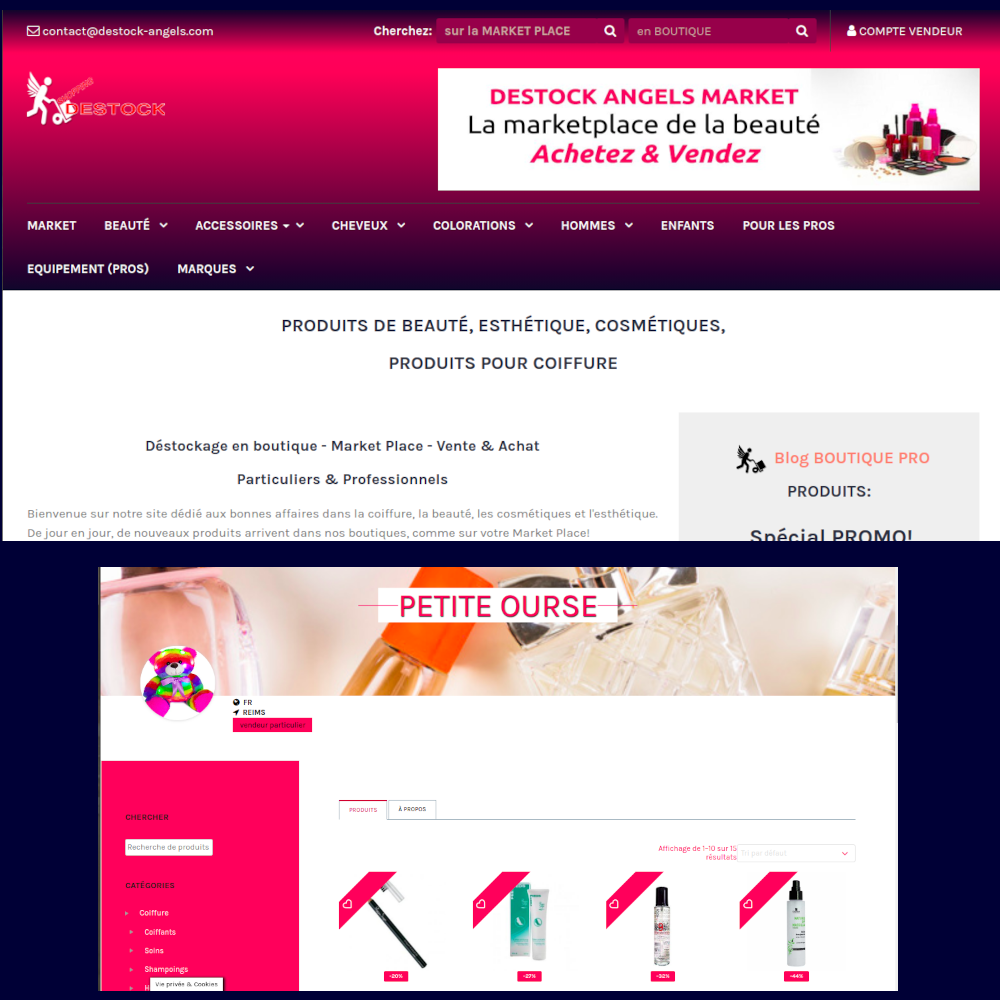 Destock Angels (Marketplace Beauté)